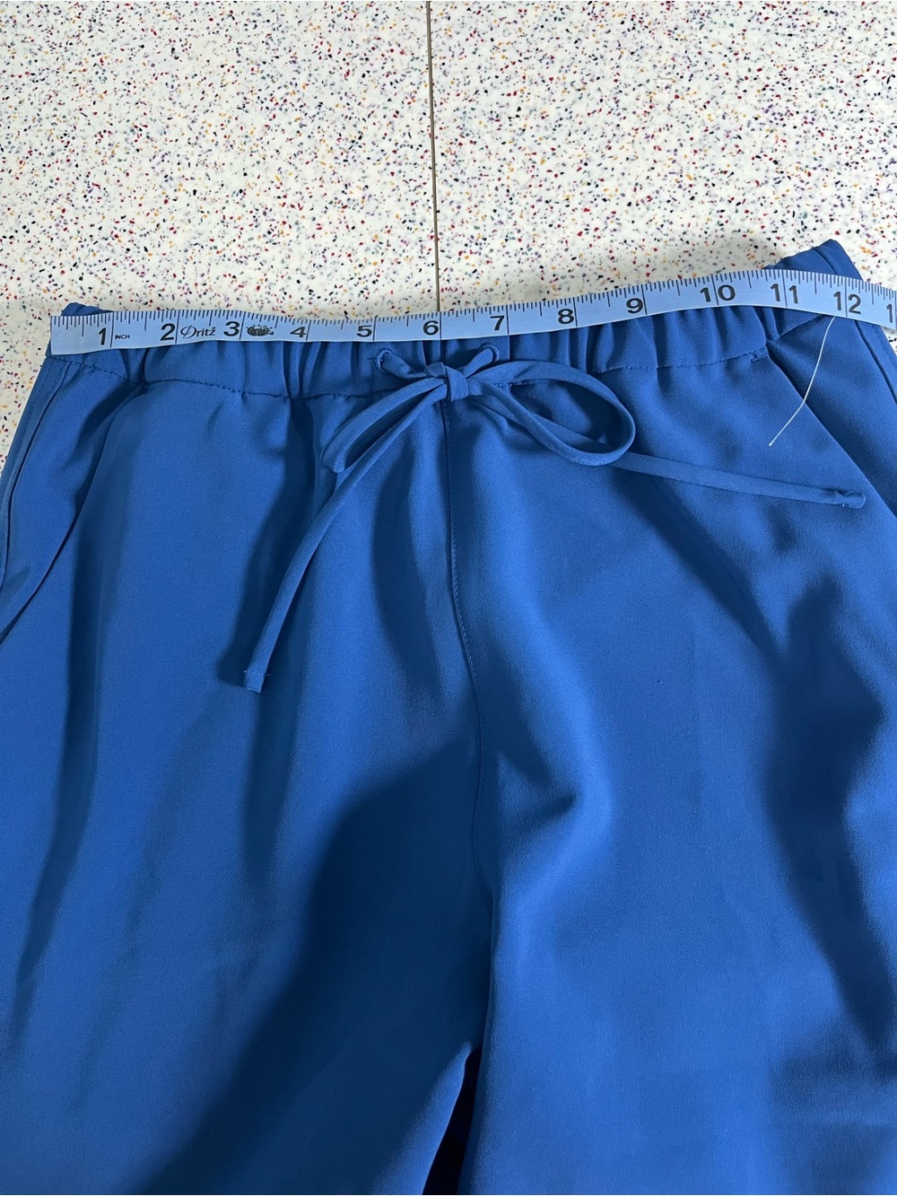 Athleta MVP Mid Rise Wide Leg Snap Pant Athletic Maritime Blue Women’s Size XXS - Picture 6 of 9